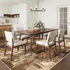 RELEANY Washable Area Rugs 10'x14 Non-Slip Modern Abstract Soft - Image 3