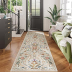 AMTOVO 2.7x8 Runner Rug for Hallway, Washable Non-Slip Long Kitchen Carpet - Image 4