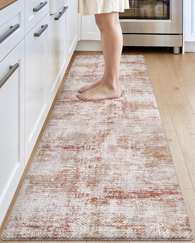DEXI Kitchen Mats Cushioned Anti Fatigue, 23x59 Floor Padded Runner Rug Non Slip by DEXI