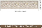 2'6" x 12'Non Slip Runner Rugs - Image 2
