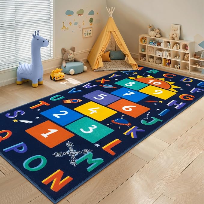 STARUIA Washable Hopscotch Kids Rugs - Image 2