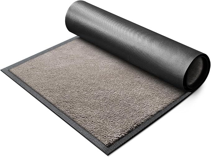 Mibao Super Absorbent Front Door Mat, Non-Slip Washable Indoor Doormats by Mibao