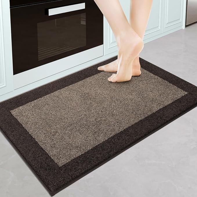 Machine Washable Kitchen Rug 24" x 36", Non Slip Kitchen Mat by Unknown