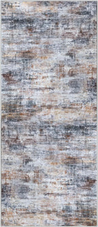 IOHOUZE Abstract Runner Rug 3x7 Ft Washable Runners - Image 9