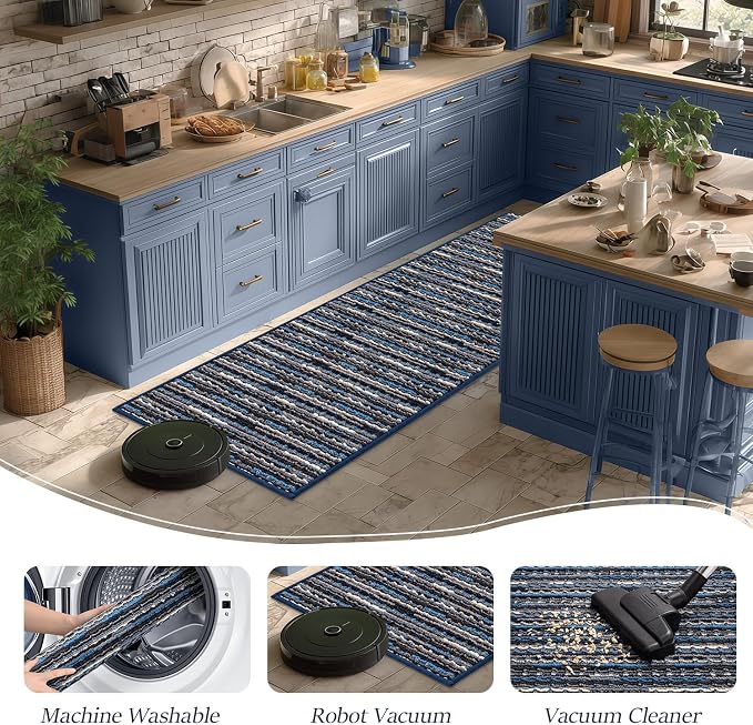 Kitchen Rugs Sets of 2-Non Slip Kitchen Mats - Image 6