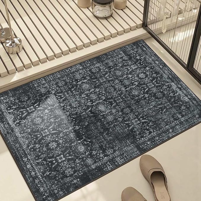 Rugxara Entryway Rug Door Mat, Washable Samll 2x3 Rug, Non Slip Area Rugs - Image 3