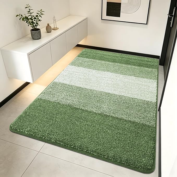 Kitinjoy Indoor Outdoor Door Mat, 70x32 Non-Slip Absorbent Dirt Trapper by Kitinjoy