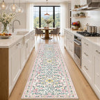 Runner Rug for Entryway: 3x10 Kitchen Rugs Non Slip Washable Ultra-Thin Soft by PLHXFRSoftAreaRugs