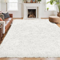 5x7 Area Rug for Living Room: Ultra Soft Fluffy Rug Modern Large Thicked Shag by Oriannal