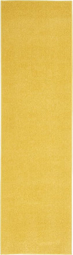 Nourison Home Nourison Essentials Yellow 2'2" x 10' Area Rug - Image 7