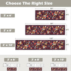 Rug for Hallways Kitchen Rug 2x6, Non Slip Washable Rugs - Image 2