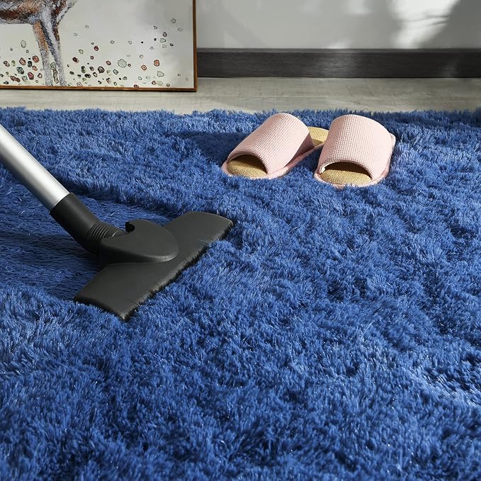 Andecor Soft Fluffy Bedroom Rugs, 3 x 5 Feet Indoor Shaggy Plush Area Rug - Image 5