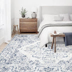 10x14 Area Rugs for Living Room: Washable Rug Vintage Large Rugs Soft Non Slip - Image 3