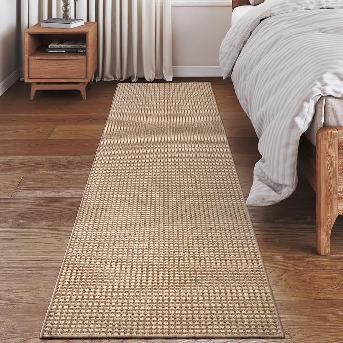 YDKGL 2x6 ft Kitchen Runner Rug Mat Non Slip Boho Woven Hallway Runner Washable - Image 8