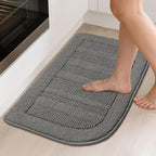 BEQHAUSE 30x18 Inch Kitchen Rug Mat Durable Kitchen Rugs Non-Slip Washable - Image 2