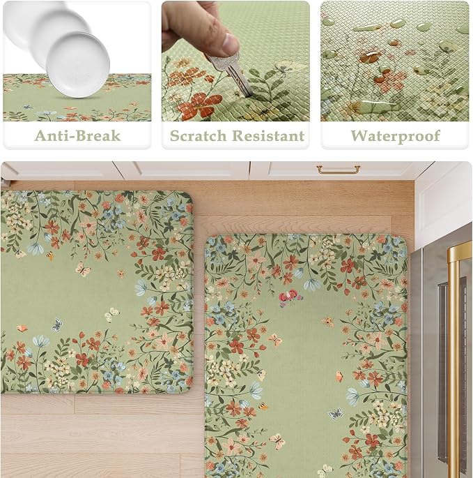 KIMODE Kitchen Mats for Floor Anti Fatigue, Padded Kitchen Floor Mats, Comfort - Image 7