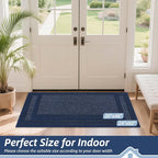 BEQHAUSE Indoor Door Mat 20" x 48", Dirt Trapper Door Mats Non-Slip Entryway - Image 2