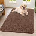 Smiry Dog Door Mat for Muddy Paws 40x32, Absorbent Dirt Trapper, Non-Slip by Smiry