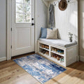 RELEANY Washable Area Rugs 3x4 Non-Slip Modern Abstract Soft by RELEANY