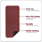 Bosap Bath Mat, Ultra Thin Bathroom Runner Rugs, Large Bath Mats - Image 2