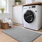 Keeko 2x3 Grey Area Rugs for Bedroom Living Room, Soft Modern Indoor Throw Rugs - Image 4