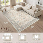 Vintage Living Room Area Rug 8x10 - Image 2