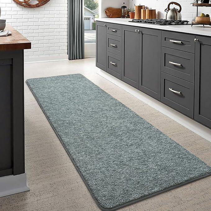 Keeko Soft Hallway Runner Rug, 2x8 Bedside Runner Rugs - Image 6