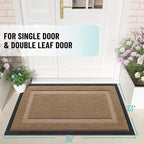 OLANLY Front Door Mat Indoor Outdoor Entrance, Waterproof All-Season, - Image 2