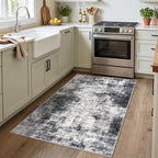 IOHOUZE Abstract Area Rug 3x4 Ft Washable Rugs - Image 2