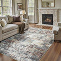 6x9 Area Rugs for Living Room, Abstract Rug by Carpelux