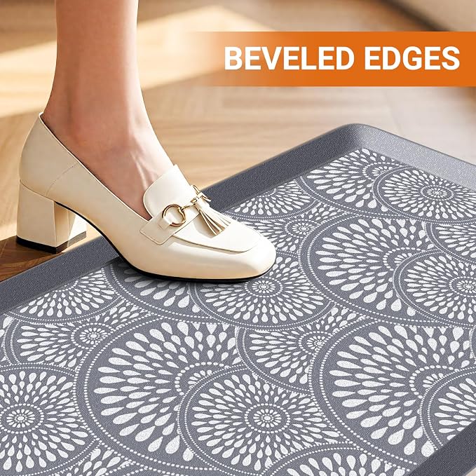 Mattitude Kitchen Mat, 17.3x28in Heavy Duty Ergonomic Comfort Foam Standing - Image 7