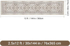 2'6" x 12'Non Slip Runner Rugs - Image 2