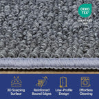 Dirt Trapping Door Mat 24x36, 3D Scarping Surface Doormat - Image 5