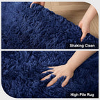 Shag Area Rugs for Bedroom Living Room, 6X9 Ultra Soft Fluffy Area Rugs for Dorm - Image 5