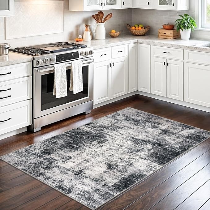 IOHOUZE Abstract Area Rug 3x5 Ft Washable Rugs - Image 3