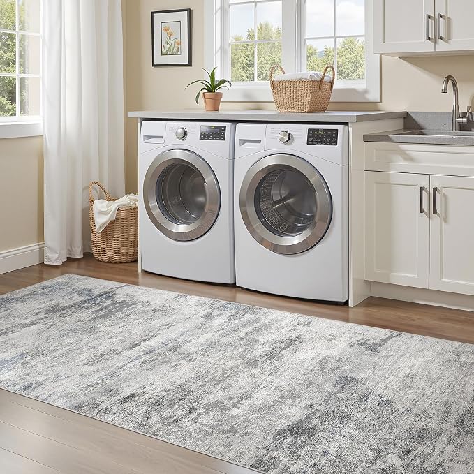 DMOYEST 3x10 Washable Runner Rug, Non Slip Low Pile Carpet Runner - Image 7
