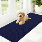 OLANLY Dog Door Mat for Muddy Paws 59x20, Ultra Absorbent Chenille Mud Doormat by OLANLY