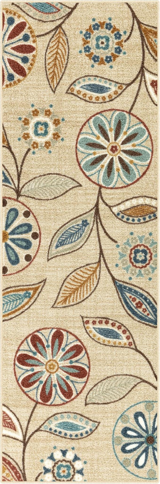 Maples Rugs Reggie Floral Runner Rug by MaplesRugs
