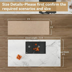 YDKGL 2x6 ft Kitchen Runner Rug Mat Non Slip Boho Woven Hallway Runner Washable - Image 2