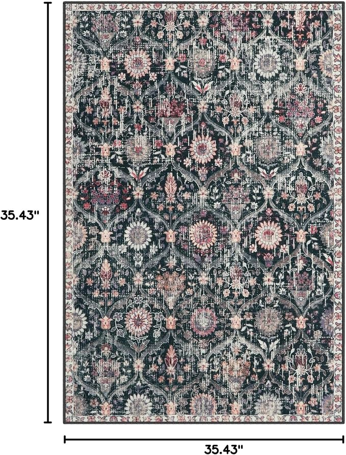 Lahome Moroccan Machine Washable Rugs - Image 2