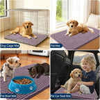OLANLY Dog Door Mat for Muddy Paws 36x24, Ultra Absorbent Chenille Mud Doormat - Image 7