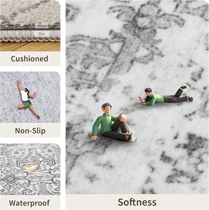Washable 2x8 Runner Rug - Image 5