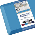 KitchenClouds Kitchen Mat Cushioned Anti Fatigue Kitchen Rug 0.8inch Waterproof by KitchenClouds