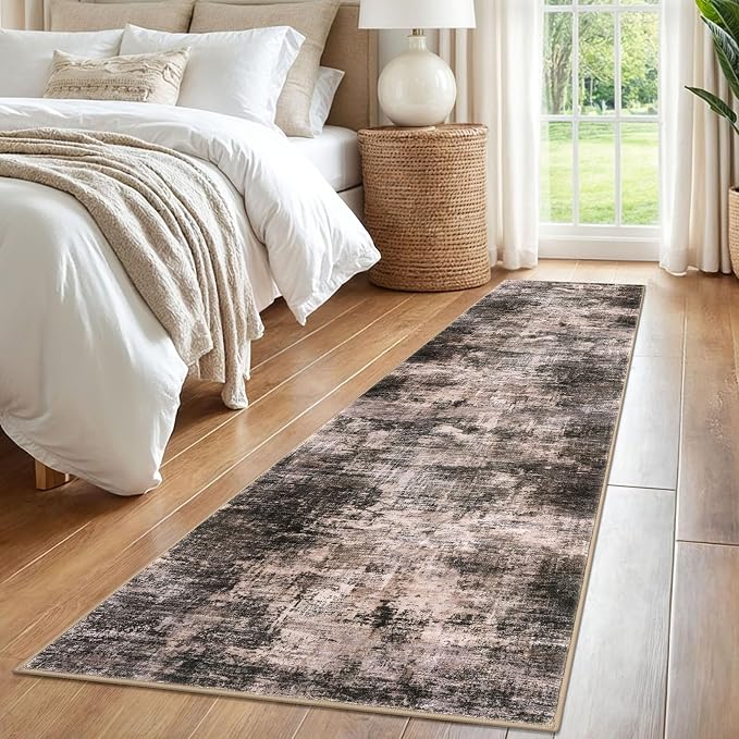 IOHOUZE Abstract Runner Rug 2x8 Ft Washable Runners - Image 9