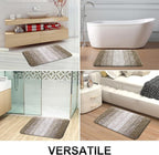 OLANLY Bathroom Runner Rugs Mat 47x20, Extra Soft Absorbent Microfiber Bath Rugs - Image 6