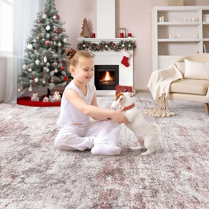 UERMEI 5x7 Washable Area Rug - Image 4