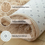 Andecor Soft Fluffy Bedroom Rugs, 8 x 10 Feet Indoor Shaggy Plush Area Rug - Image 9