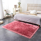 EasyJoy Ultra Soft Fluffy Shaggy Area Rug Faux Fur Rug Chair Cover Seat Pad - Image 3