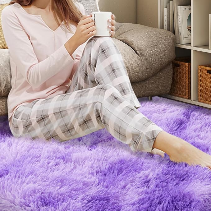Mugorn Area Rugs 9x12 Living Room, Large Fluffy Area Rugs - Image 8
