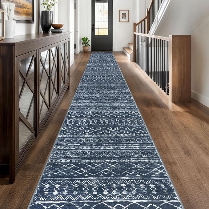 KUTA Extra Long Runner Rug for Hallway 2.6x20ft, Non-Slip Stair Rugs Ultra Soft by KUTA